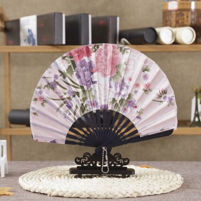 shell style Chinese ladies hand fan l